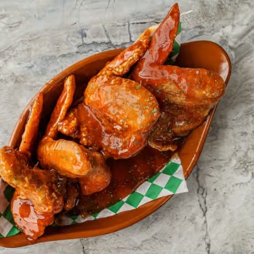 Hot Honey Wings.