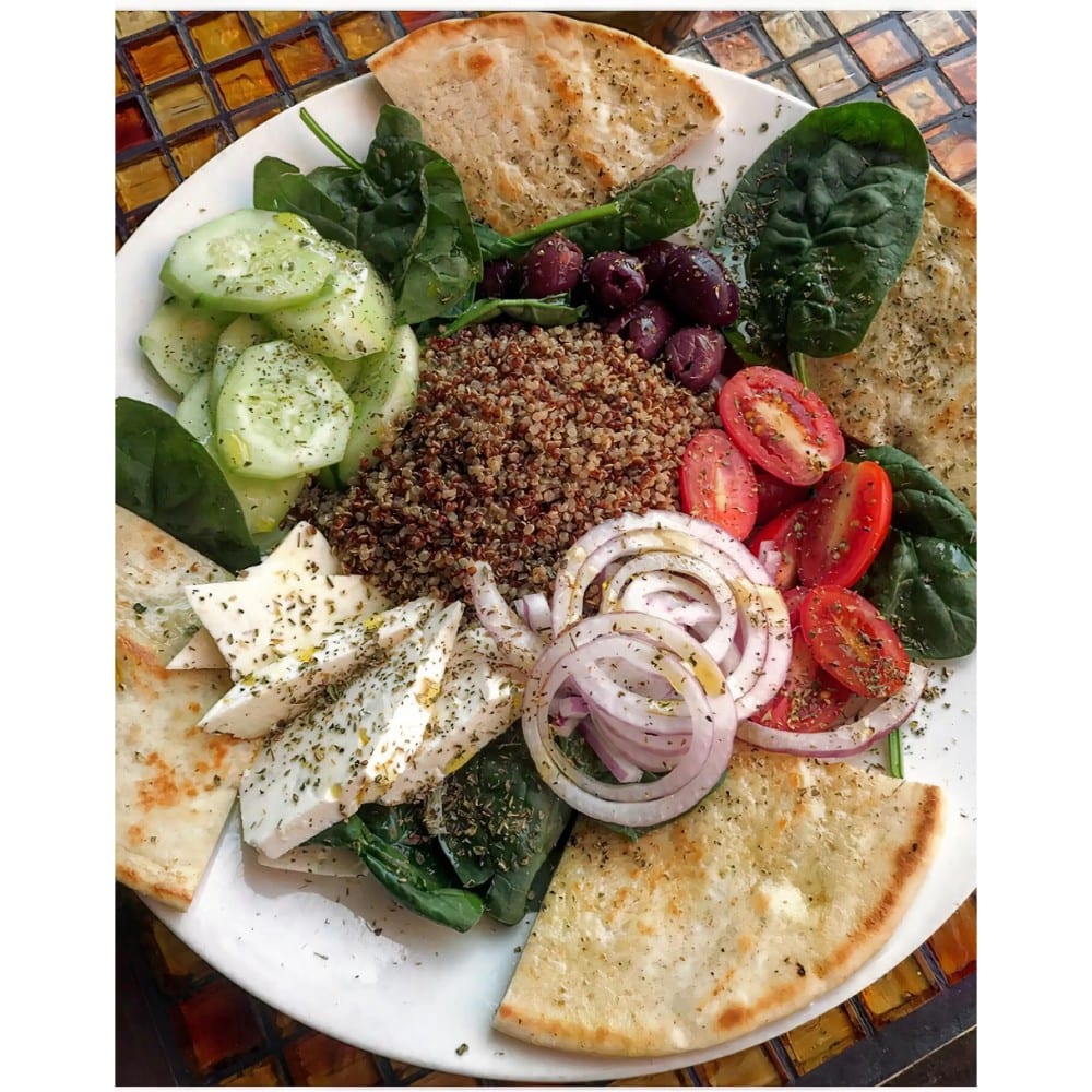 Greek Spinach Quinoa.