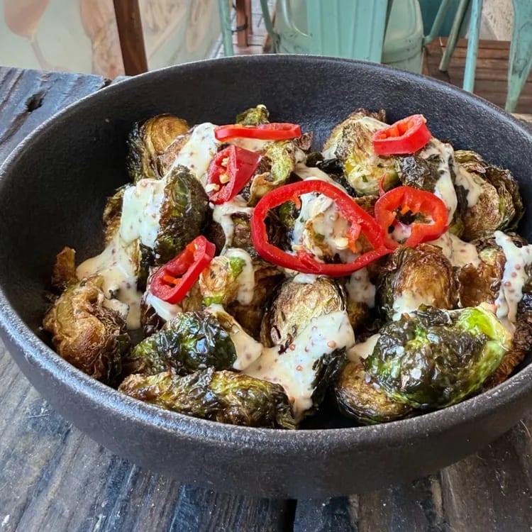 Creamy Brussel Sprouts.