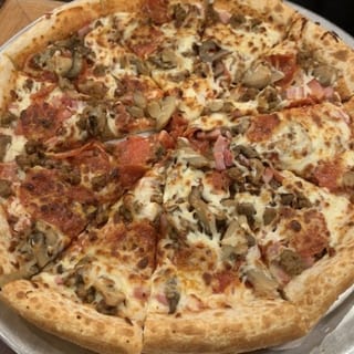 "All Meat" Pizza (Medium)
