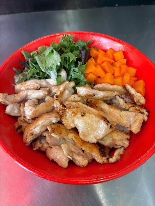 Chicken Teriyaki Bowl.