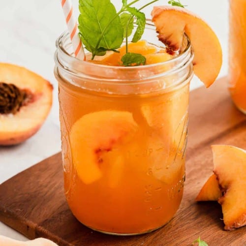 Sweet Peach Tea.