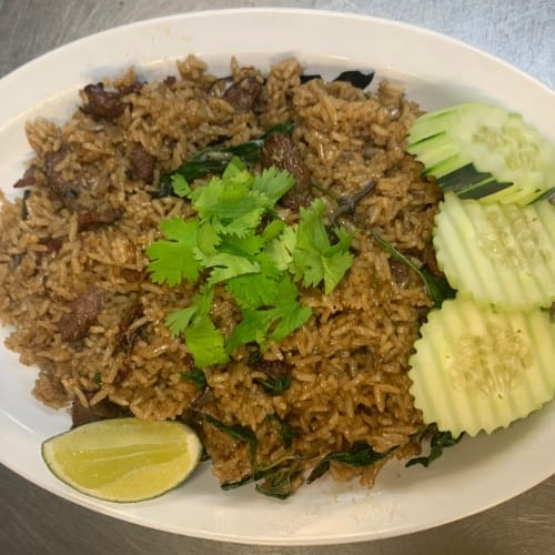 Pad Kra Pao Fried Rice.
