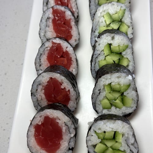 Tuna & Cucumber Roll.