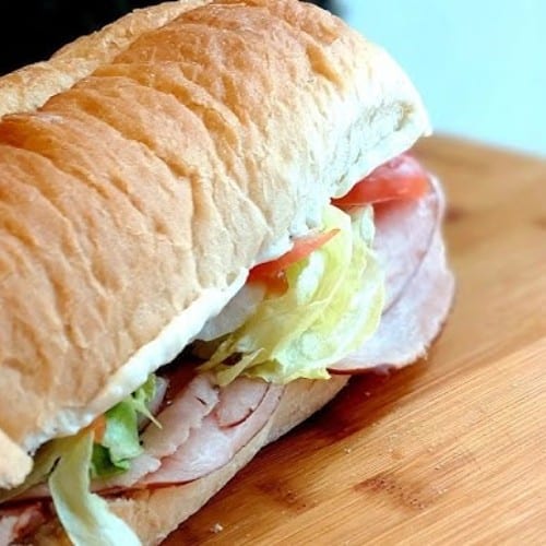 Turkey 'N' Cheese Sub.