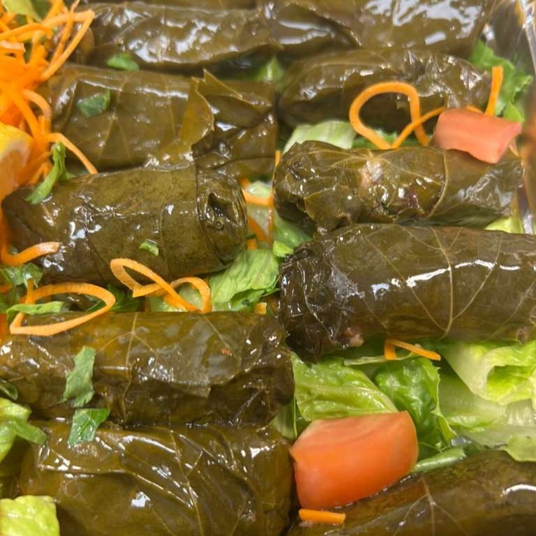 Grape Leaves Tray.