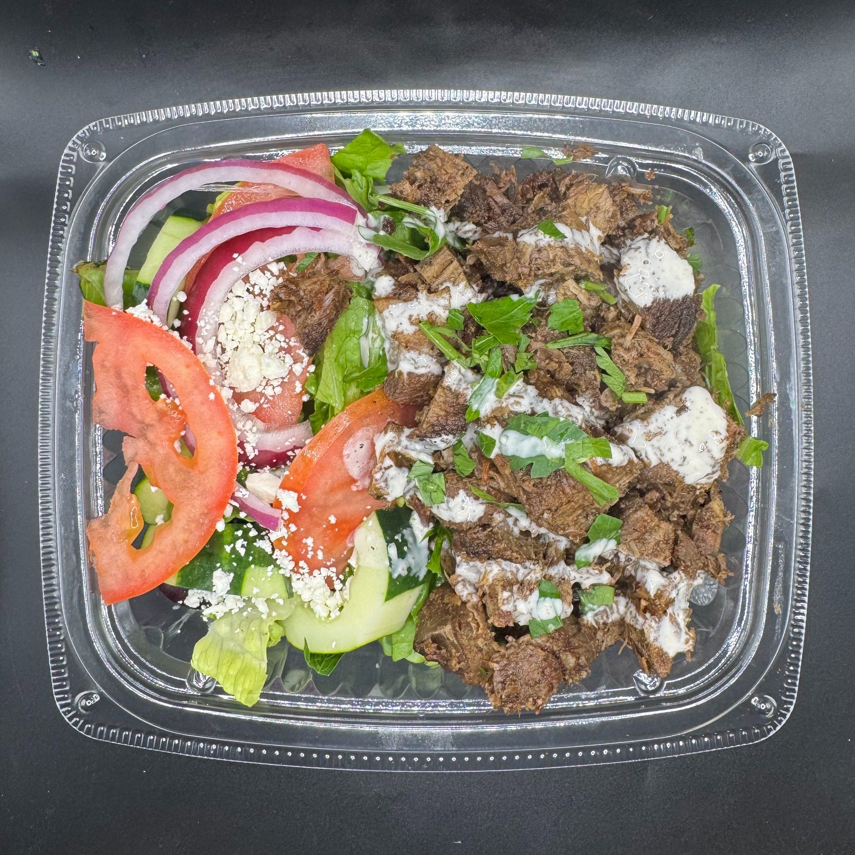Beef Shawarma Salad Bowl.
