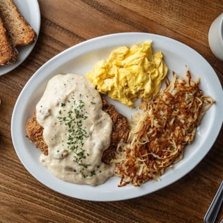 Country Chicken Fried Steak & Eggs