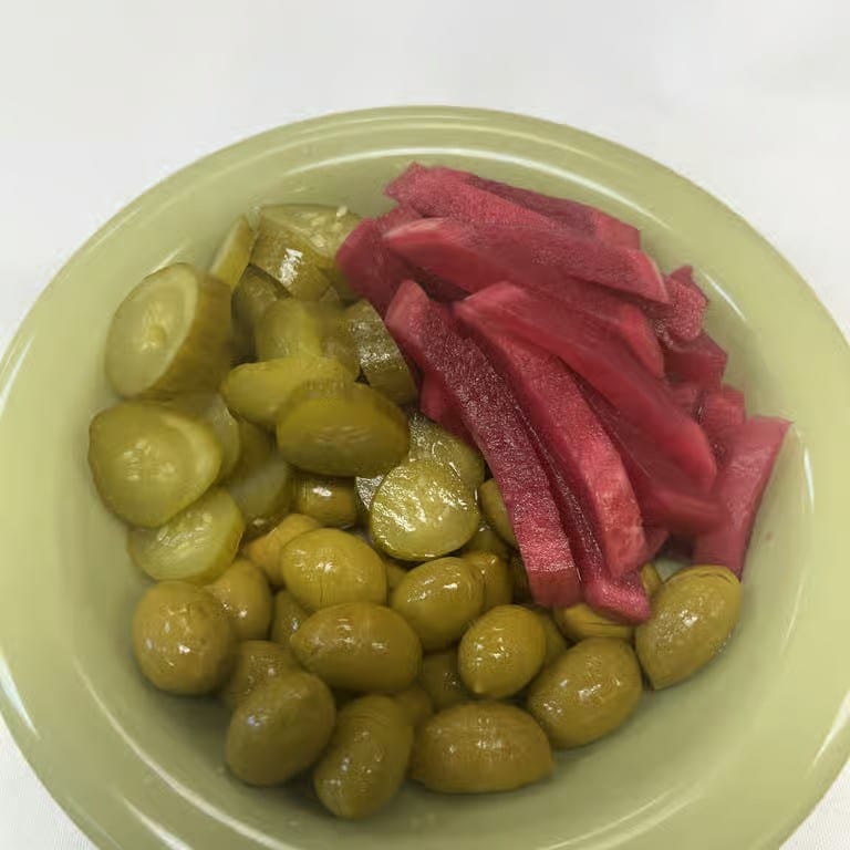 Lebanese Pickles.