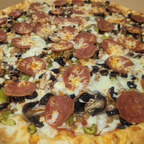 Loaded Nine Toppings Pizza (Small).