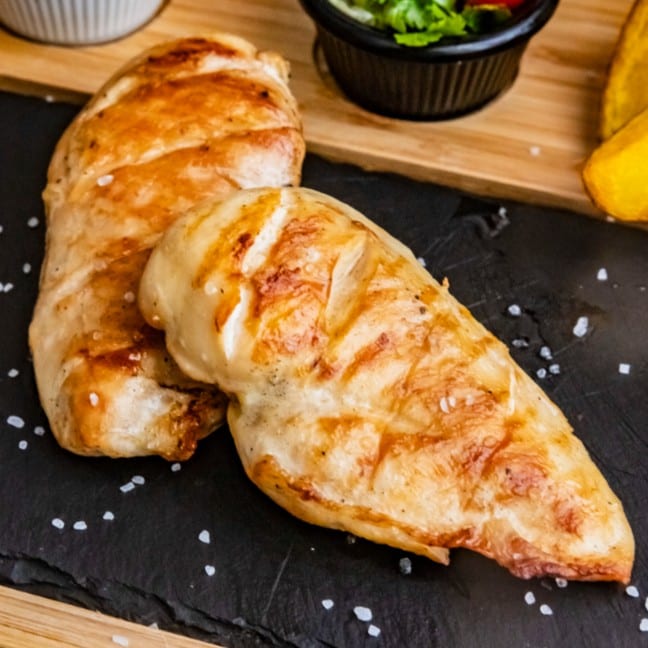 Grilled chicken breast.