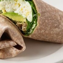 White Avo Breakfast Burrito - Coach Ted’s Way!.