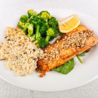 Pistachio Encrusted Salmon