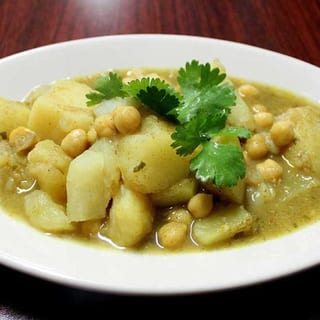 Channa and Aloo Curry