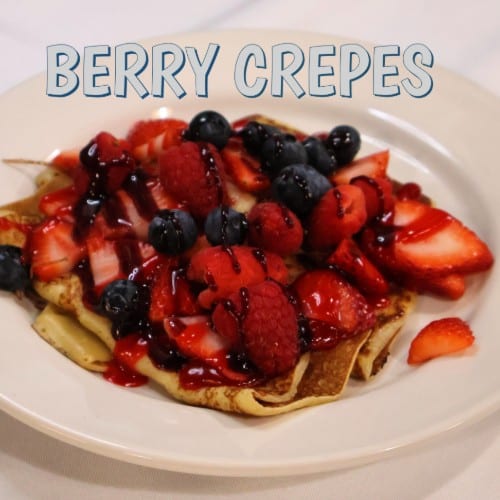Berry Crepe.