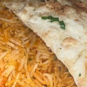 Vegetable biryani.