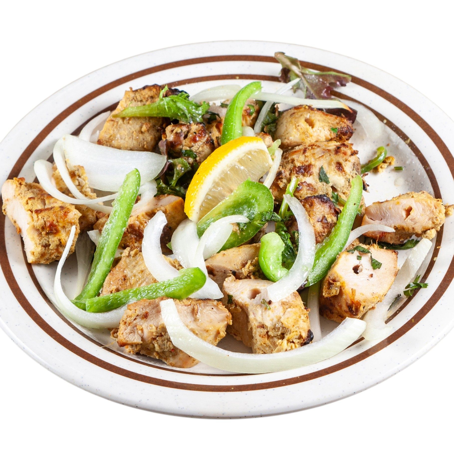 House Adrak Chicken Kebab.