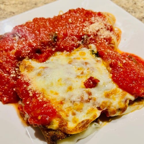 Eggplant Rollatini Dinner.
