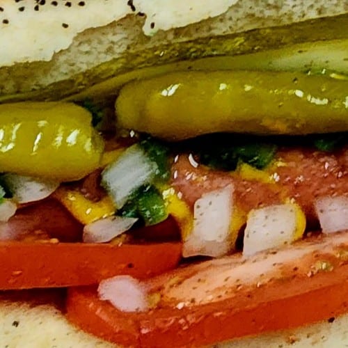Authentic Chicago Dog.