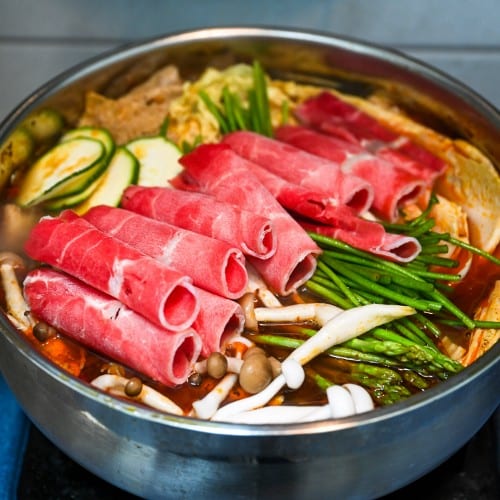 Sukiyaki Hotpot.