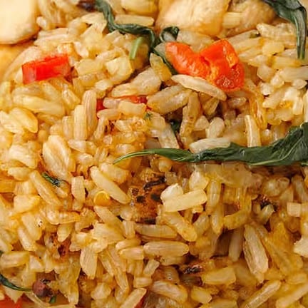 Basil Fried Rice Lunch.