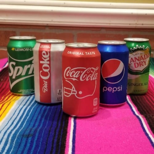 Soda Assorted Flavors (Can).