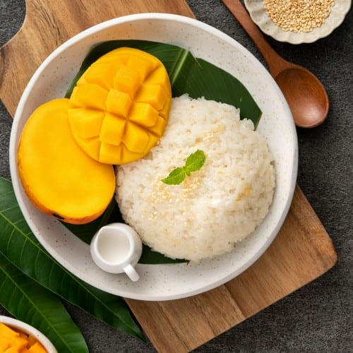 Sticky Rice with Mango.