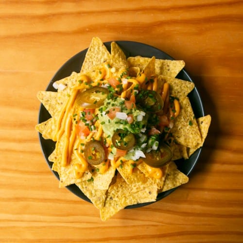 Chicken Nachos.