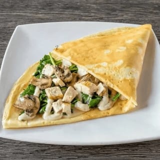 Chicken Florentine Crêpe