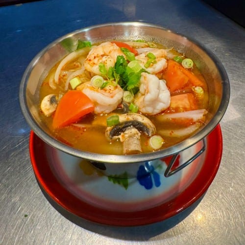 Mixed Seafood Tom Yum (24 oz).