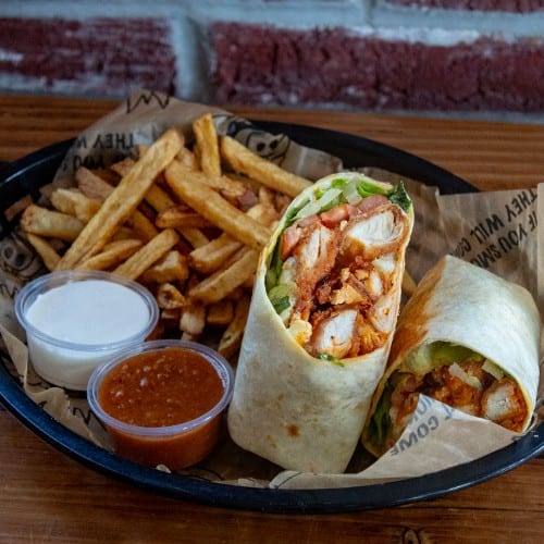 Buffalo Chicken Wrap.