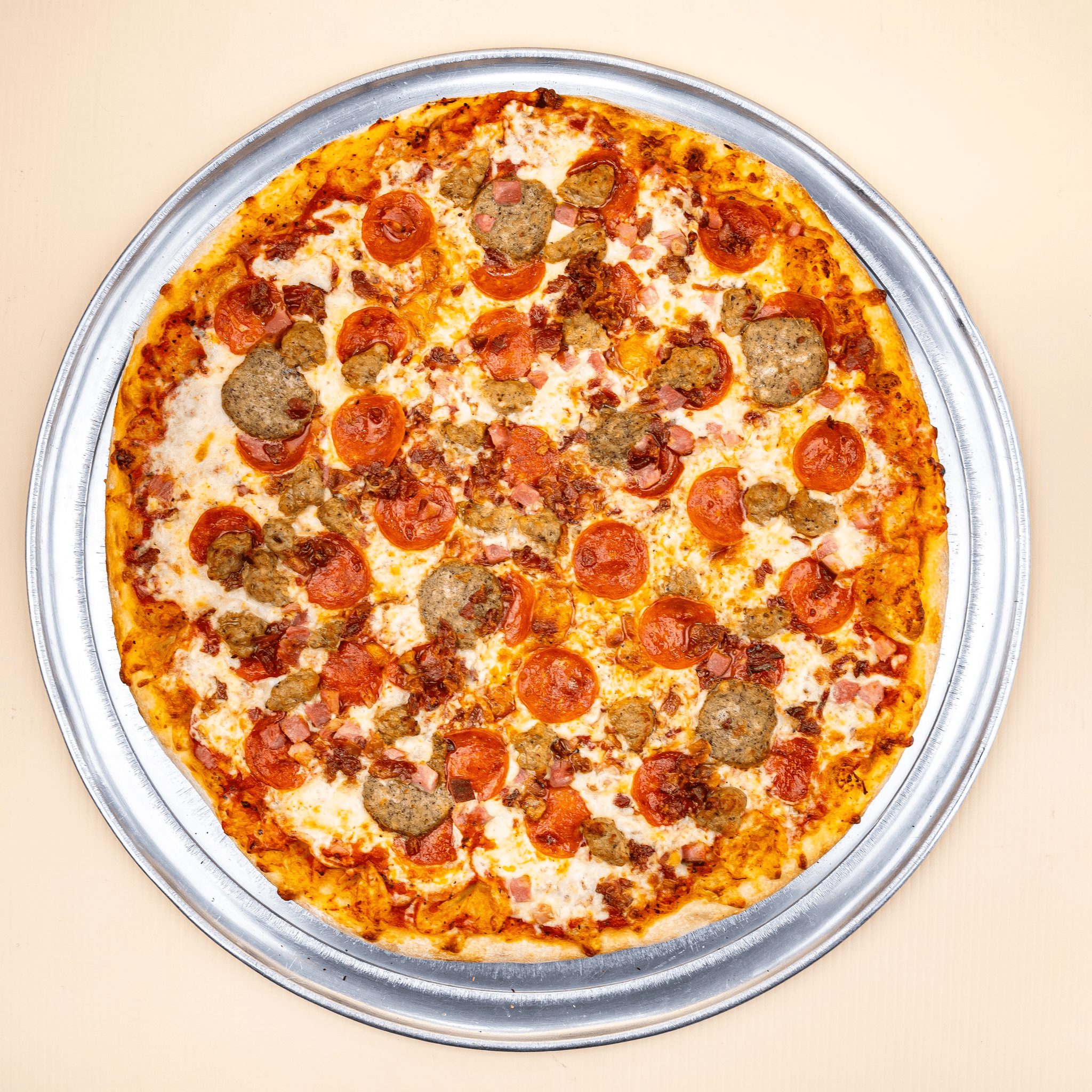 Meat Lovers Pizza.