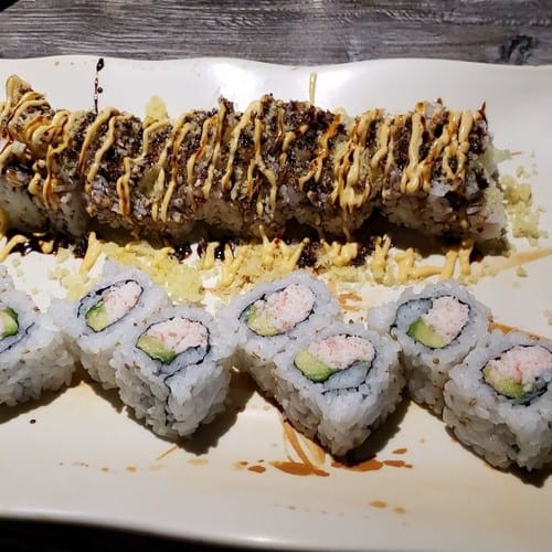 Cali Roll/Crunchy Roll Special.