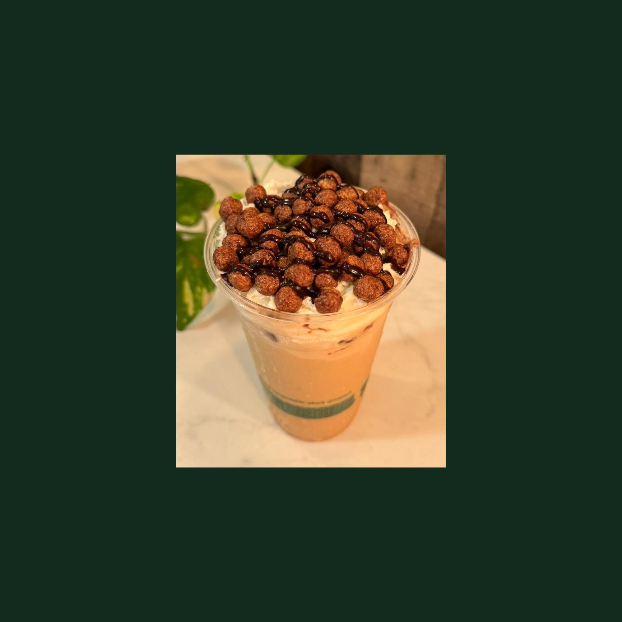 Chocolate puff latte.