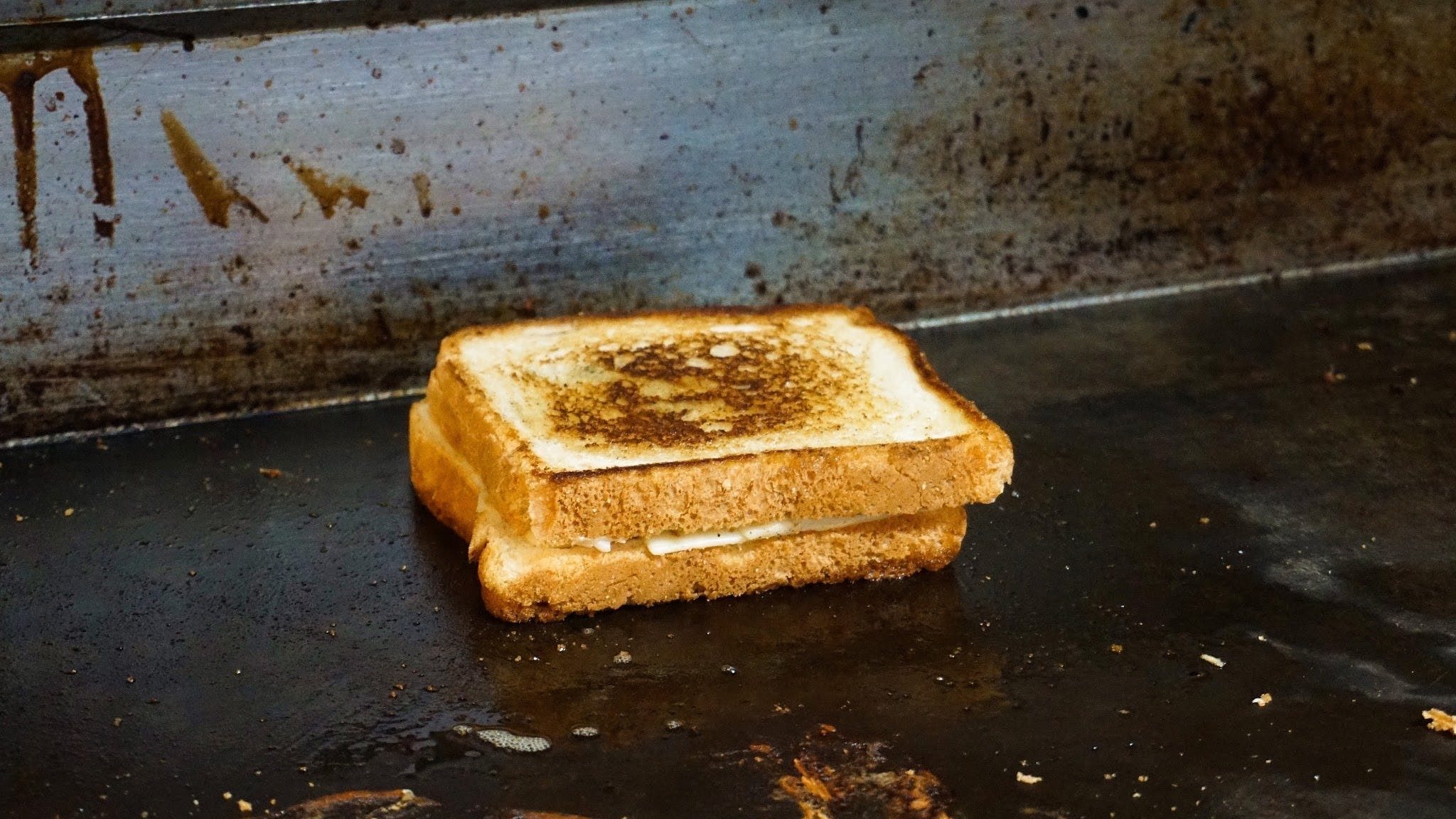 Kid's Grilled Cheese with French Fries.