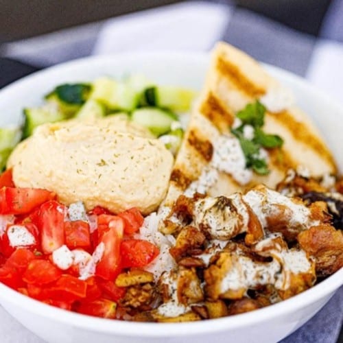 Chicken Gyro Bowl.