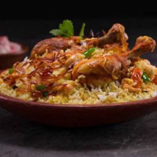 Chicken  Biryani.