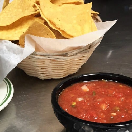 Chips & Salsa Dinner.