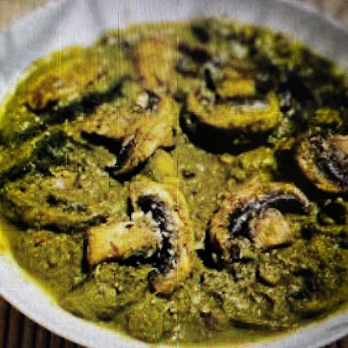 Palak Mushroom (GF).