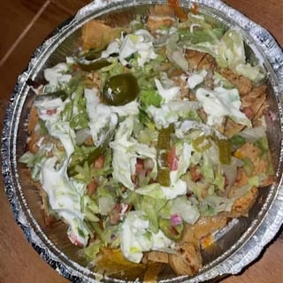 Grilled Chicken Nachos