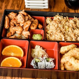 Salmon Bento Box