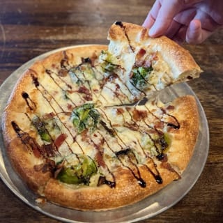 Bacon & Brussels Pizza