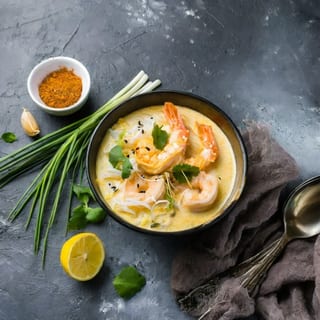 Shrimp 'N' Grits Fusion (Lunch)