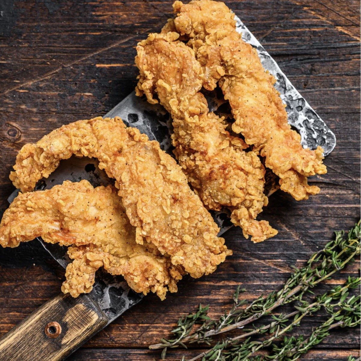 Chicken Tender Platter.