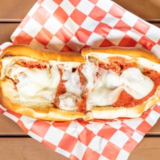 Meatball Parmesan Sandwich