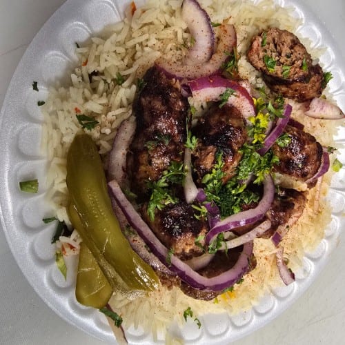 Koufta Kebab O Rice.