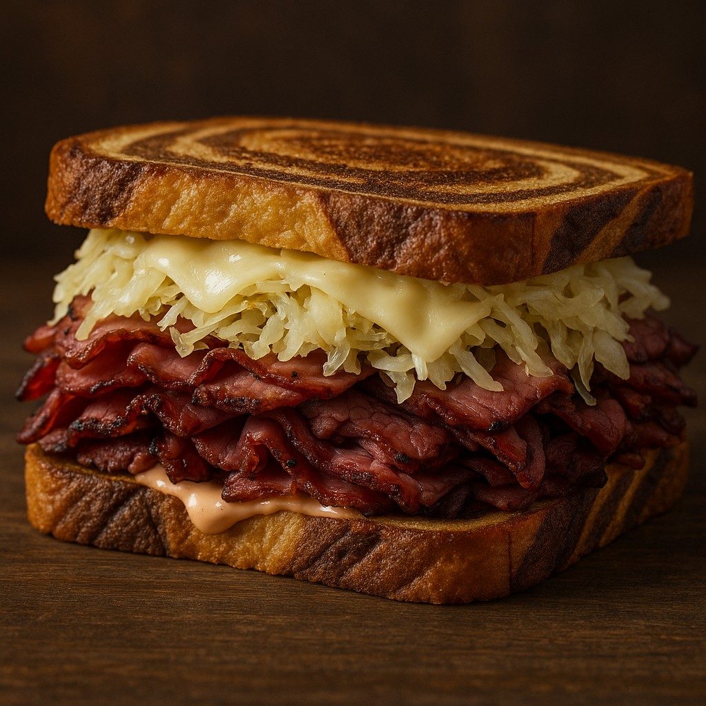 THE SAUER KRAUT RUEBEN.