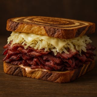 THE SAUER KRAUT RUEBEN