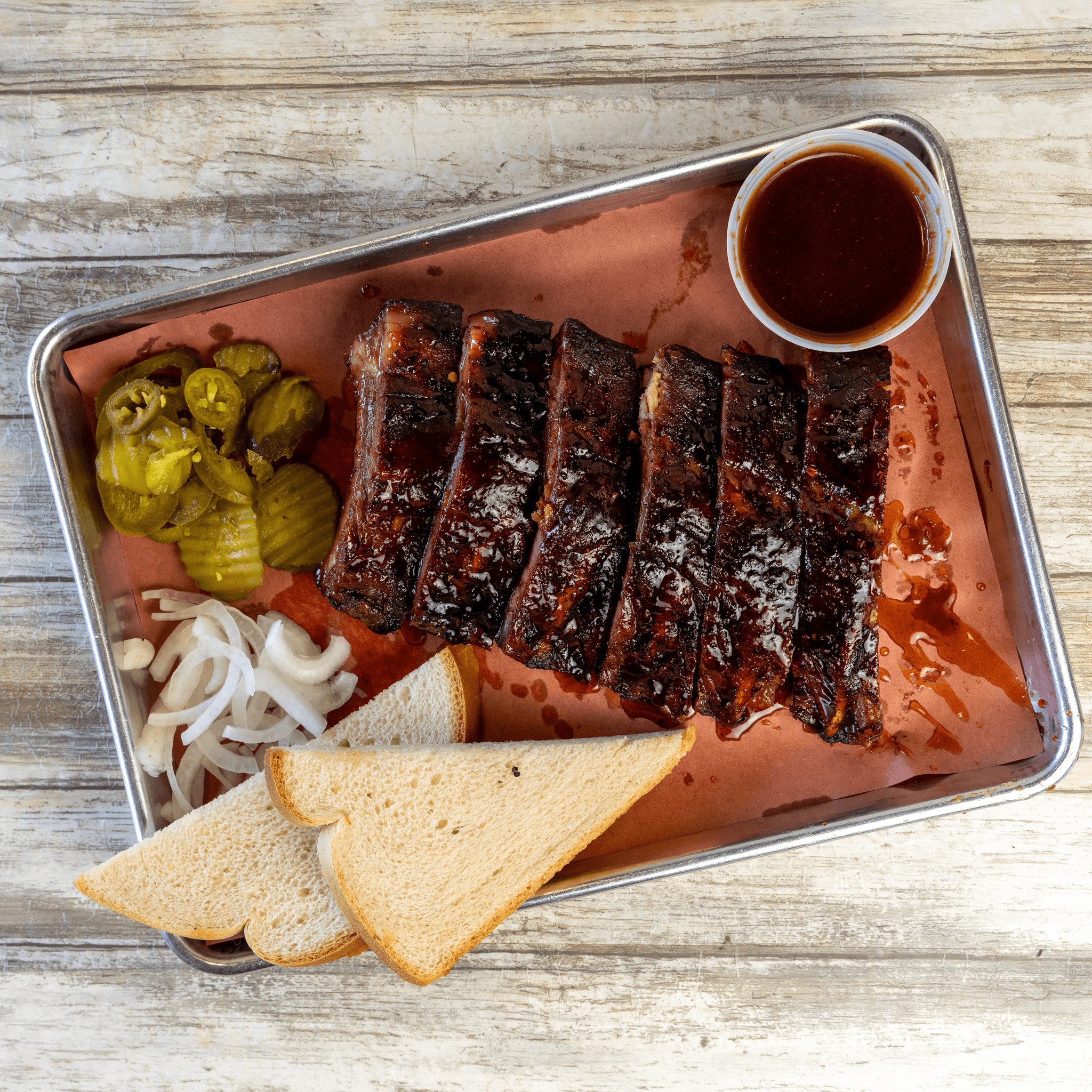 Full Rack Baby Backs.