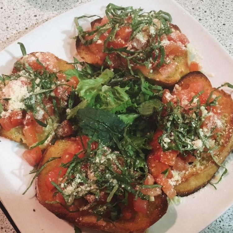 Bruschetta.